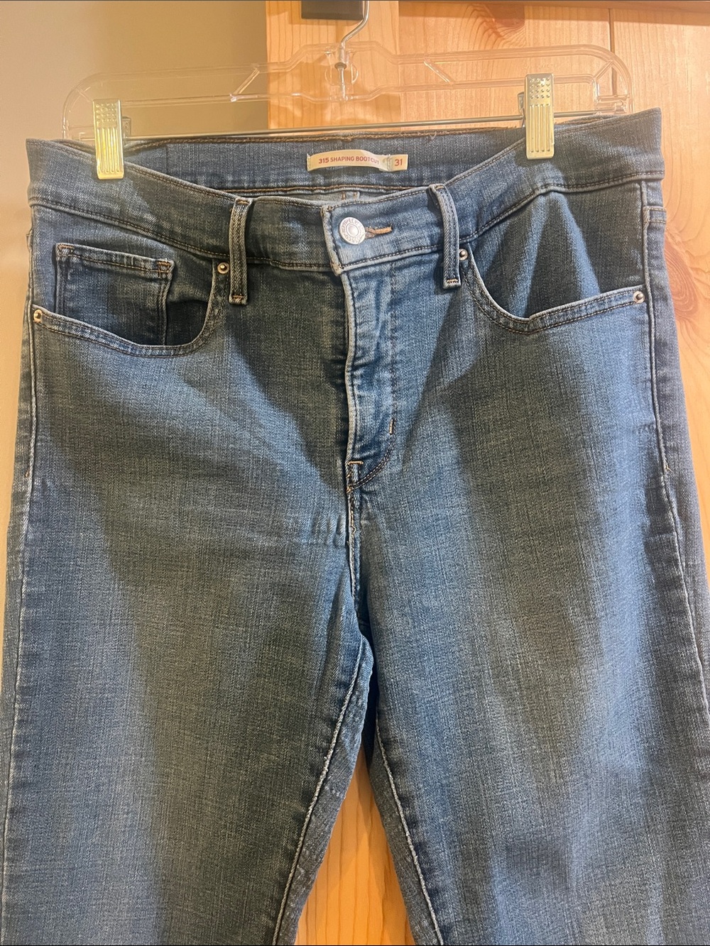 Levi 315 shaping bootcut Medium Wash Denim Jeans